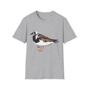 Ruddy Turnstone- large design - Unisex Softstyle T-Shirt Printify