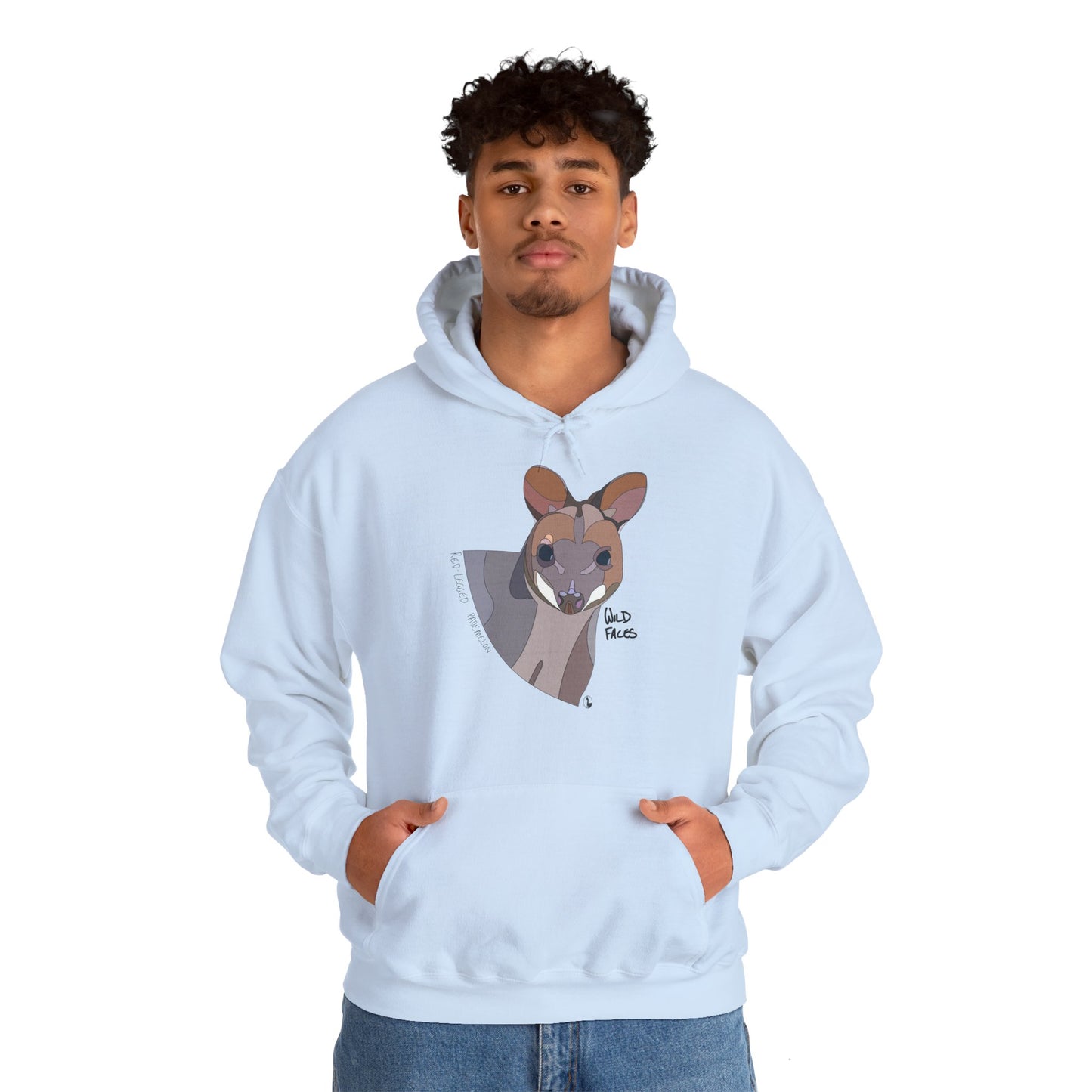 Red-legged Pademelon | Unisex Heavy Blend™ Hooded Sweatshirt