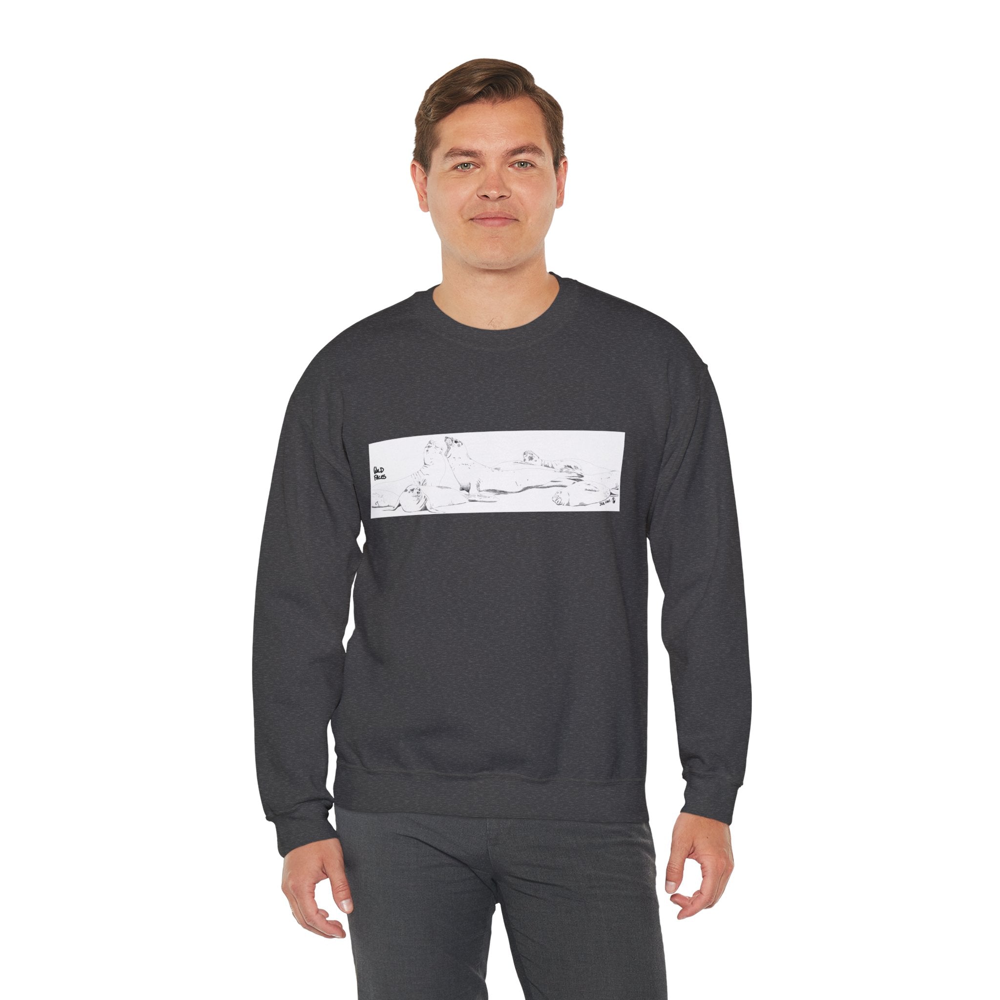 Sealion Sweatshirt | Unisex Heavy Blend™ Crewneck Printify