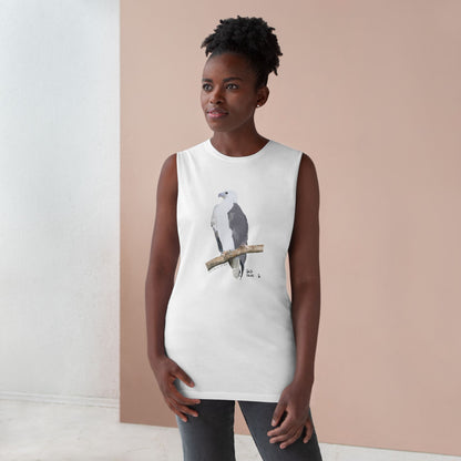 White-bellied Sea Eagle - Unisex Barnard Tank