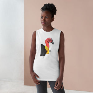 Australian Brushturkey - Unisex Barnard Tank Printify