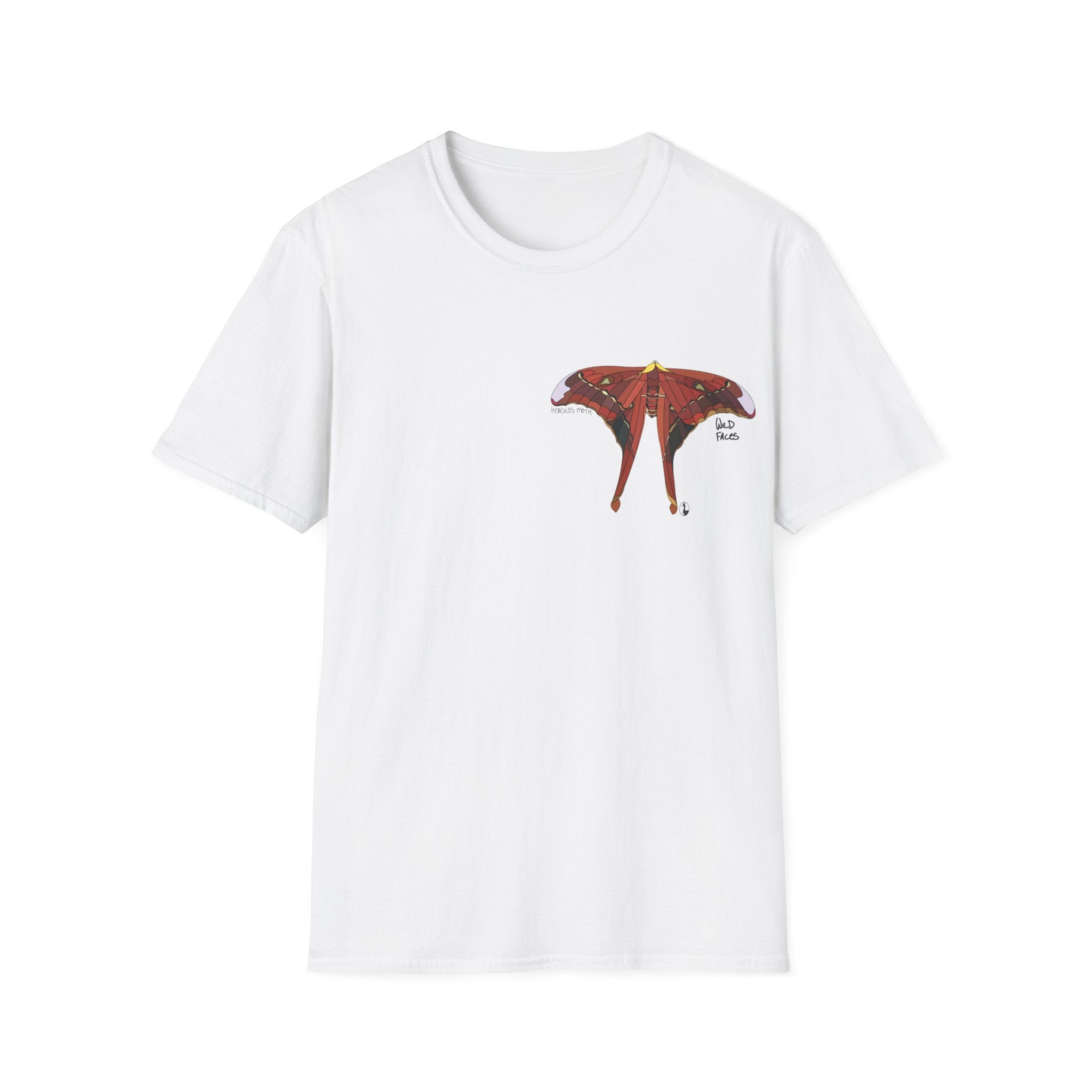 Hercules Moth - Small design - Unisex Softstyle T-Shirt