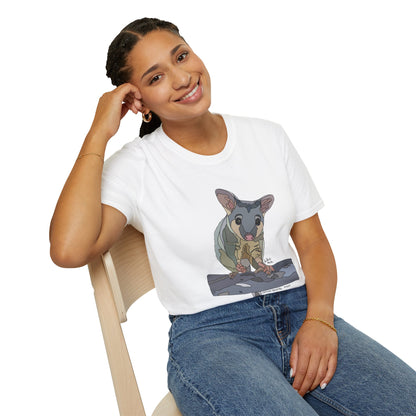 Common Brushtail Possum - Unisex Softstyle T-Shirt Printify