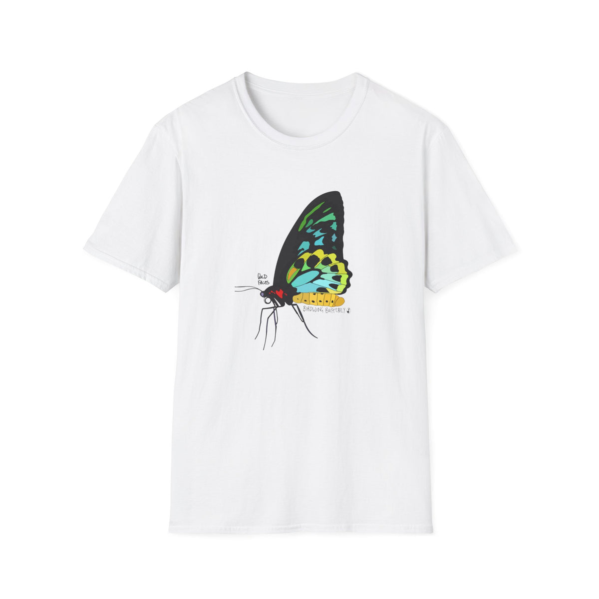 Birdwing Butterfly - Unisex Softstyle T-Shirt