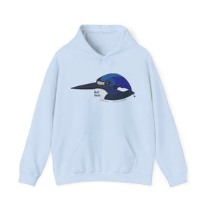 Forest Kingfisher Head | Unisex Heavy Blend™ Hooded Sweatshirt Printify