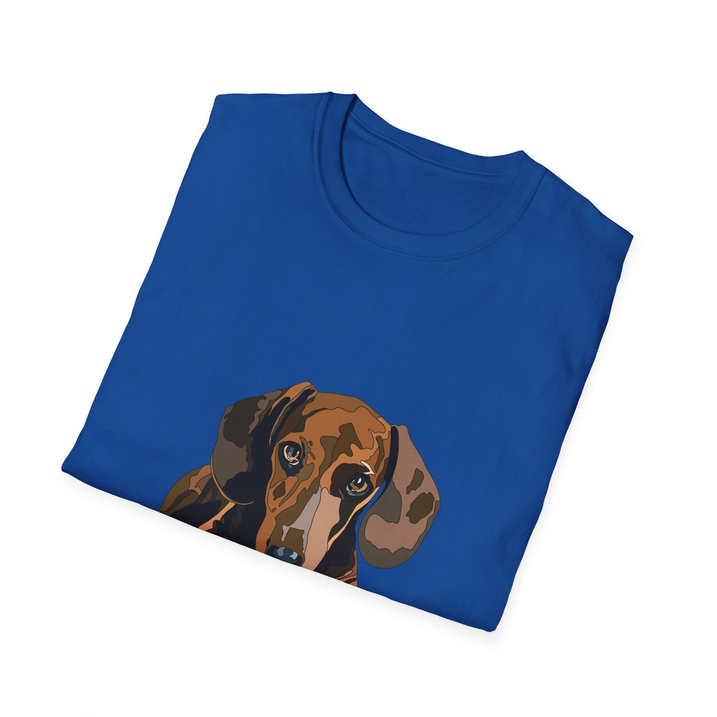 Dachshund (body) - Unisex Softstyle T-Shirt