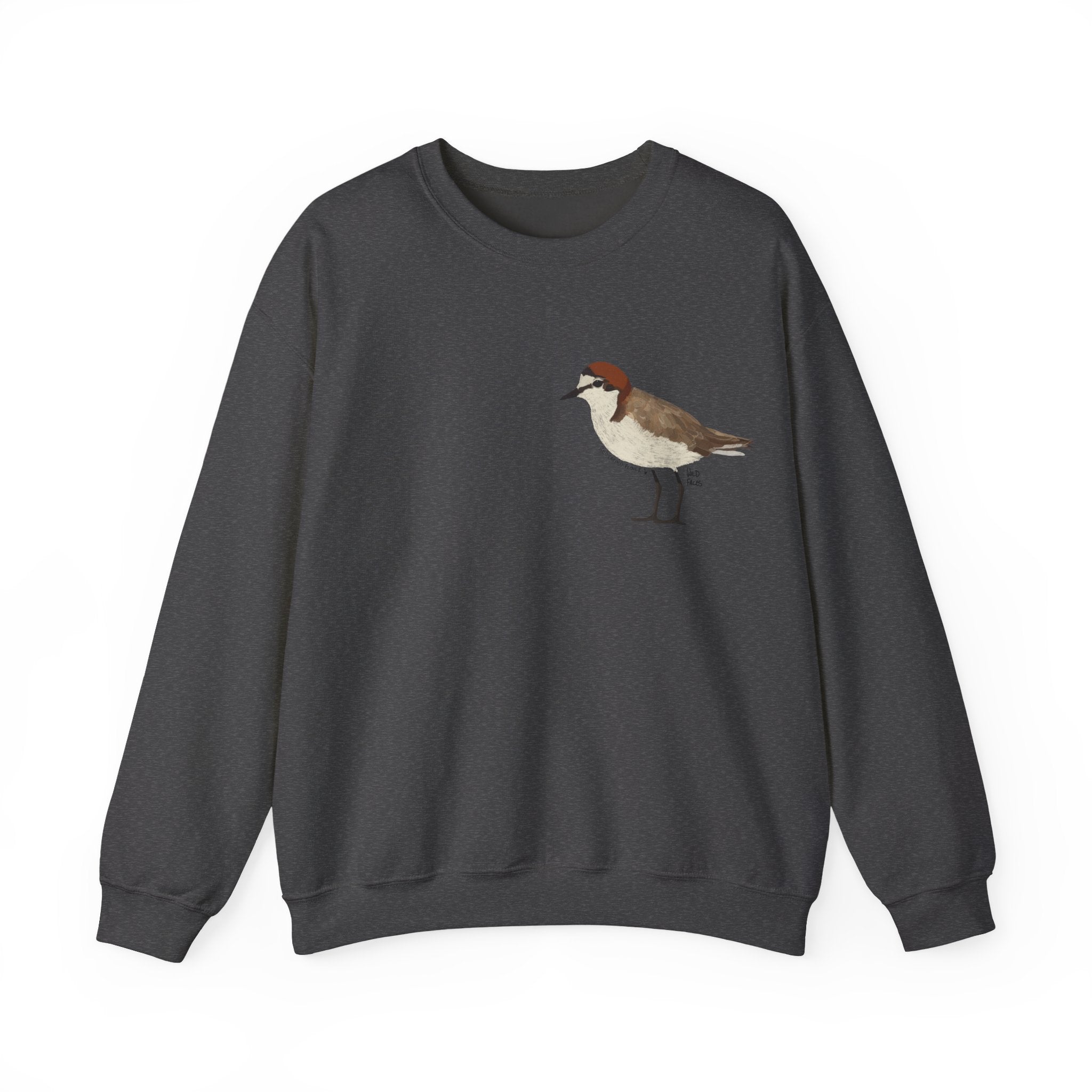 Red-capped Plover (body) | Unisex Heavy Blend™ Crewneck