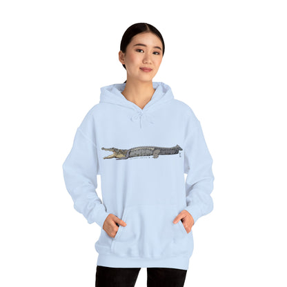 Saltwater Crocodile | Unisex Heavy Blend™ Hooded Sweatshirt