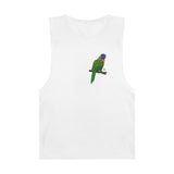 Rainbow Lorikeet - Unisex Barnard Tank