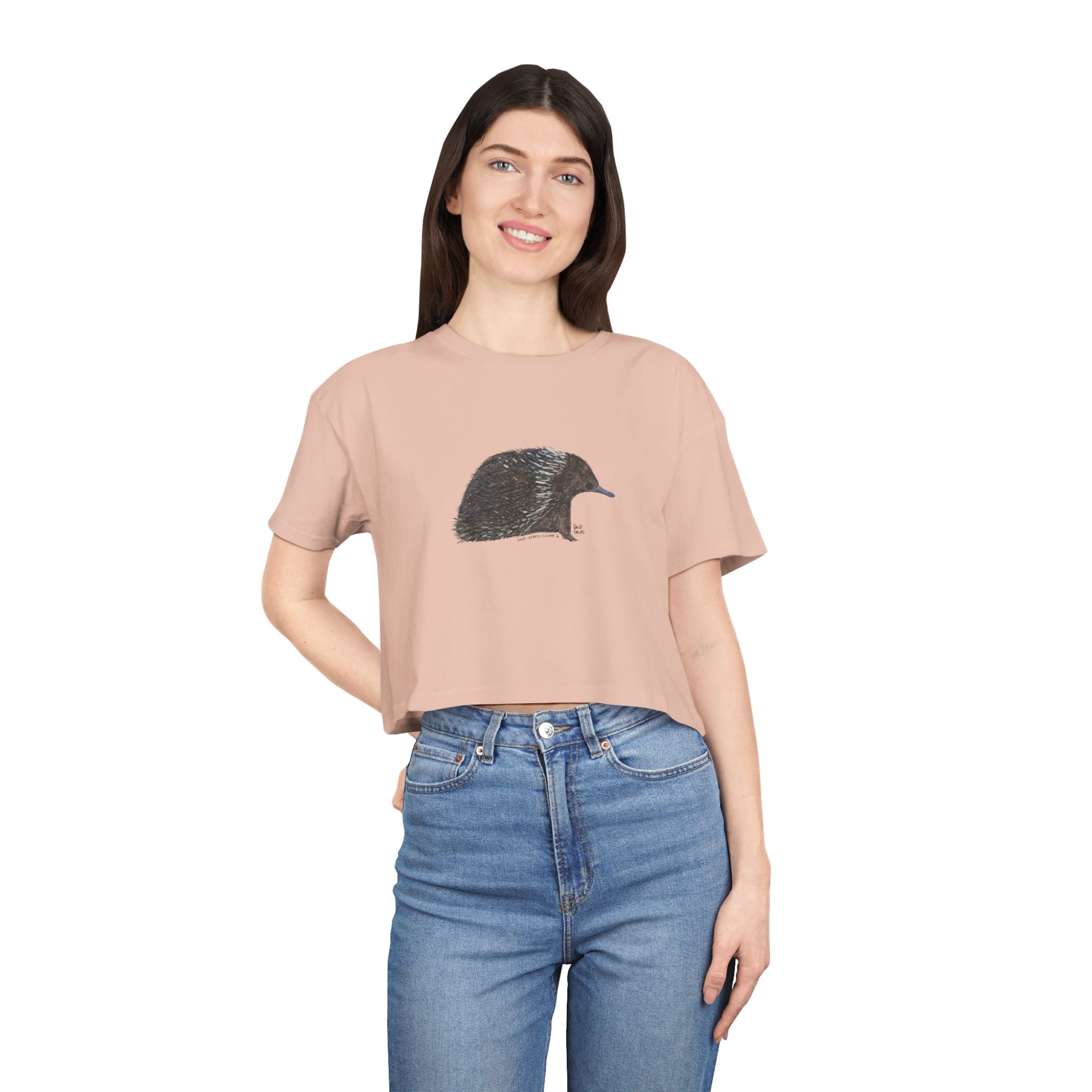Short-beaked Echidna - Women's Crop Tee