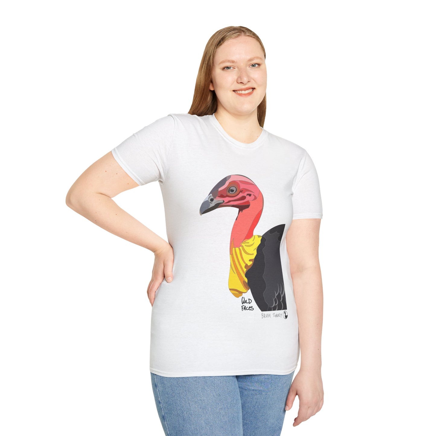 Australian Brushturkey - Unisex Softstyle T-Shirt