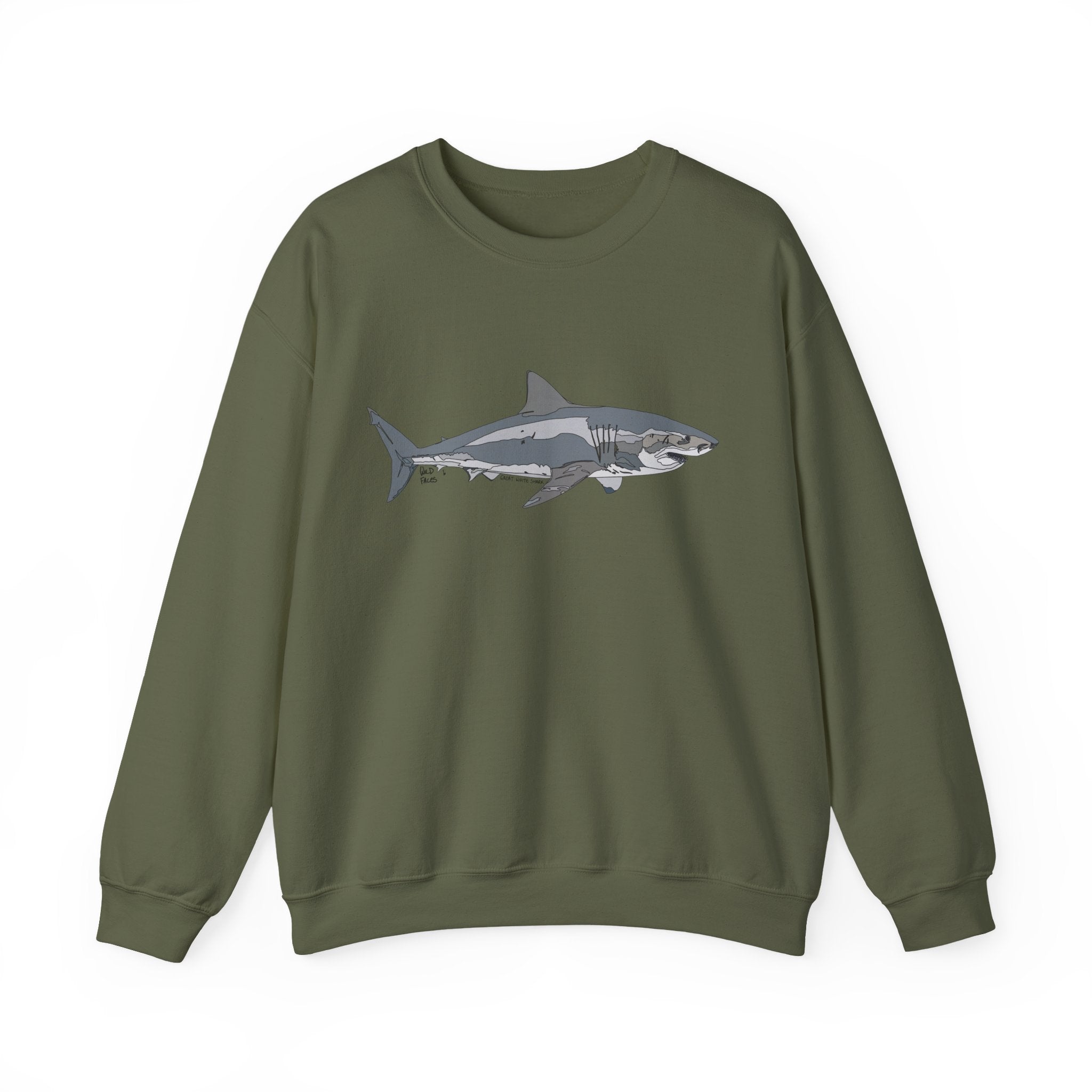 Great White Shark | Unisex Heavy Blend™ Crewneck
