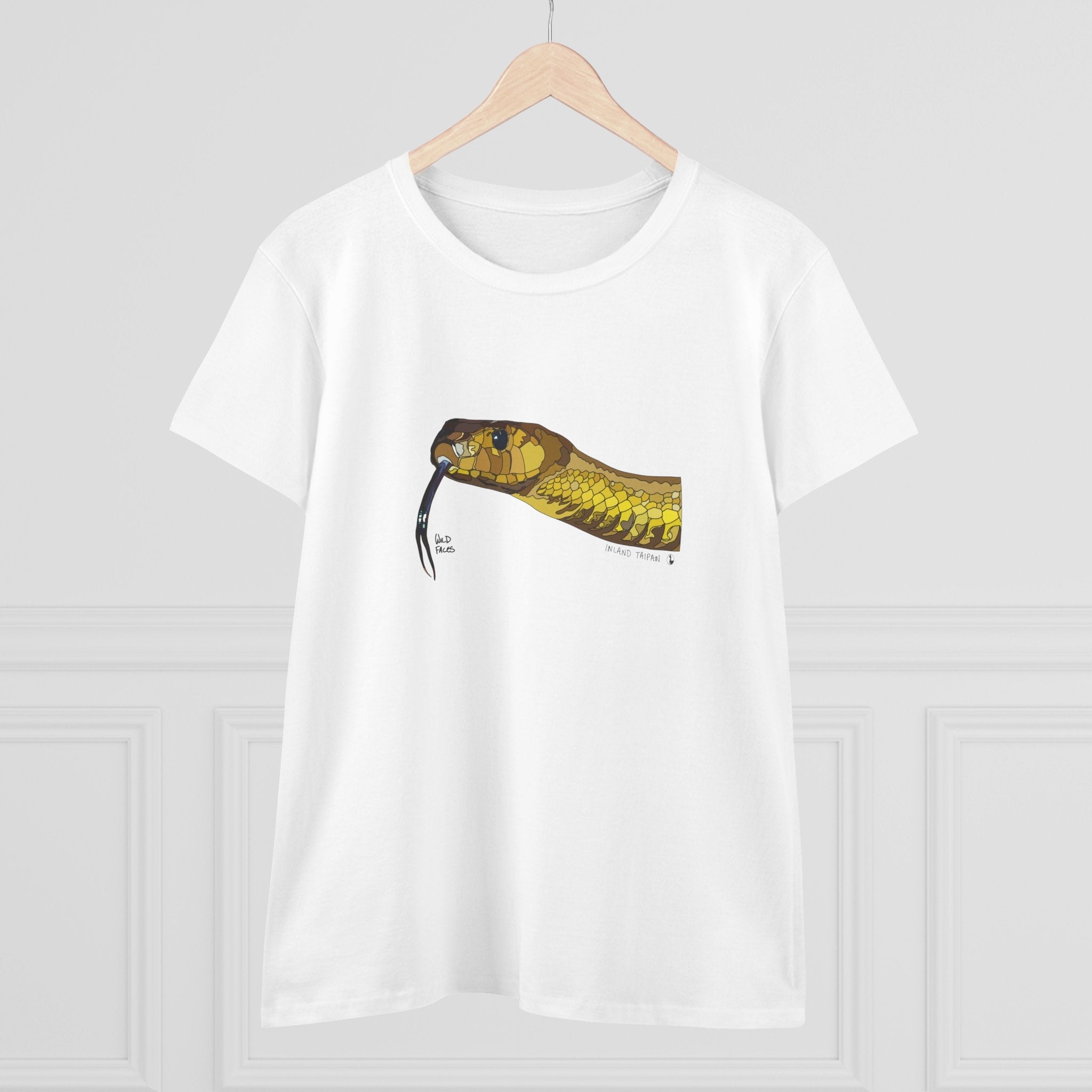 Inland Taipan - Women's Midweight Cotton Tee Printify