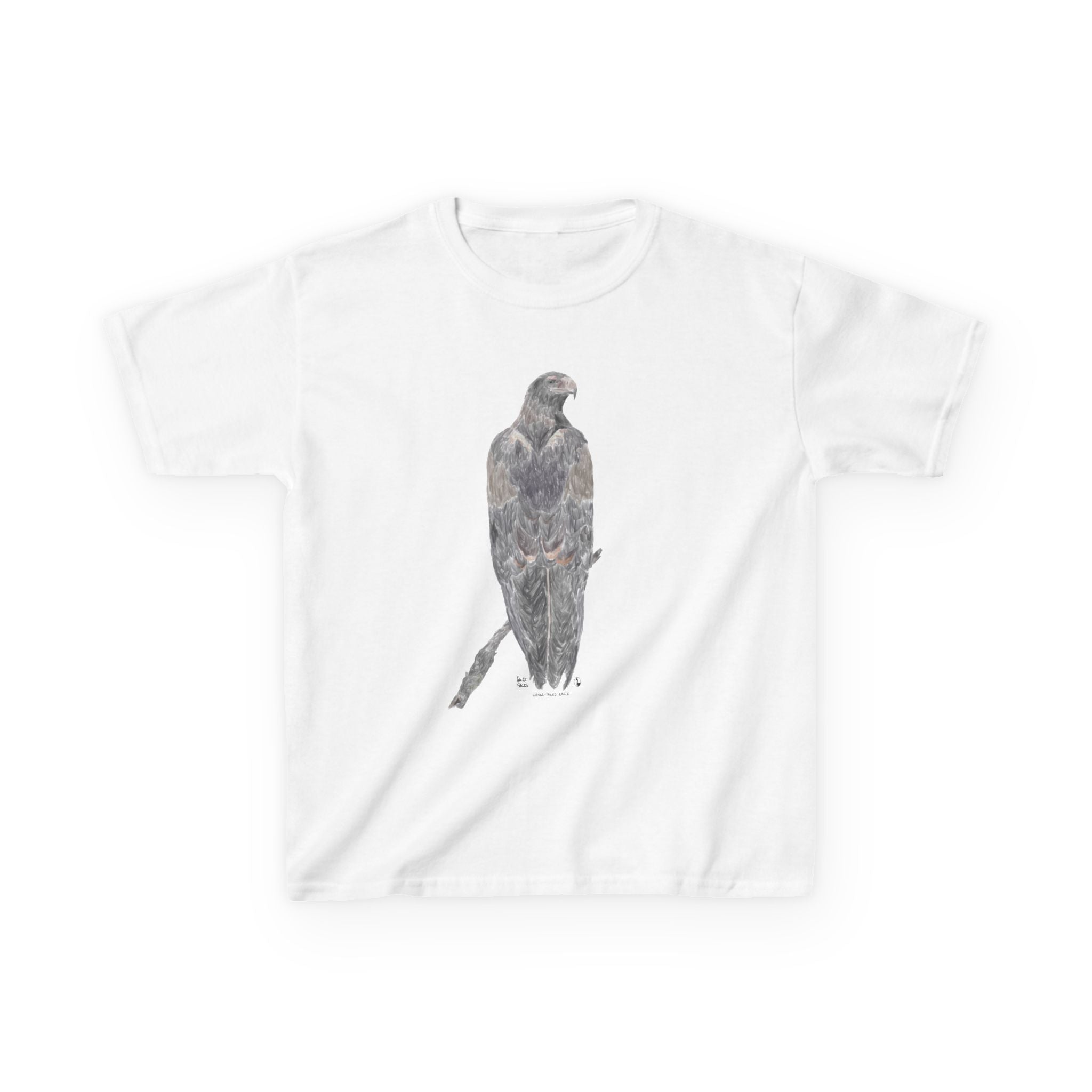 Wedge-tailed Eagle (pastel design) | Kids Heavy Cotton™ Tee Printify