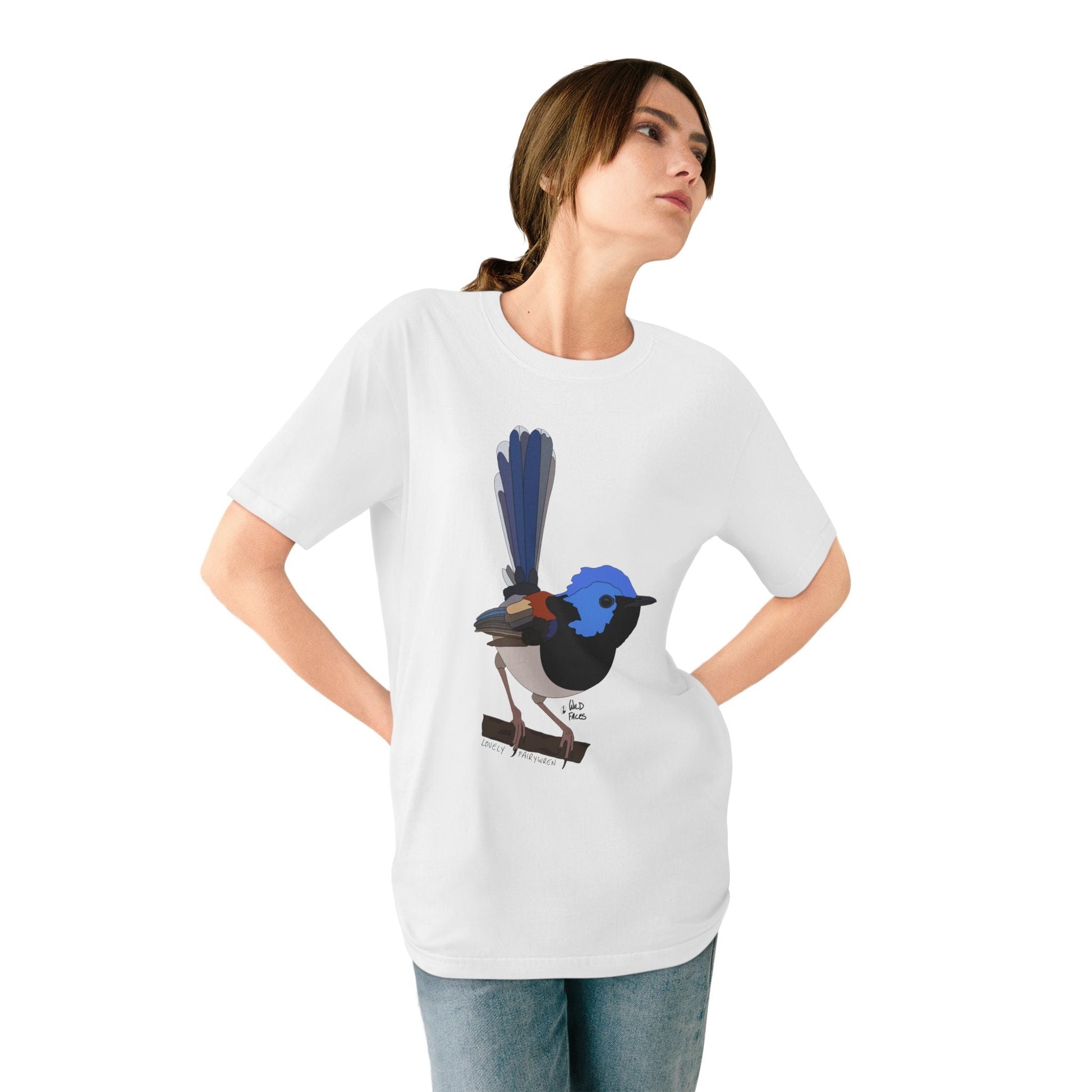 Lovely Fairywren | Organic Staple T-shirt Printify