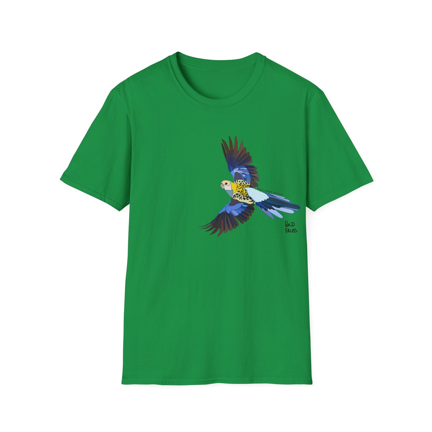 Pale-headed Rosella - Unisex Softstyle T-Shirt