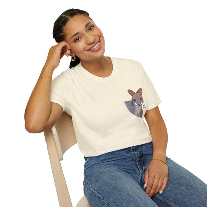 Red-legged Pademelon - Small design - Unisex Softstyle T-Shirt