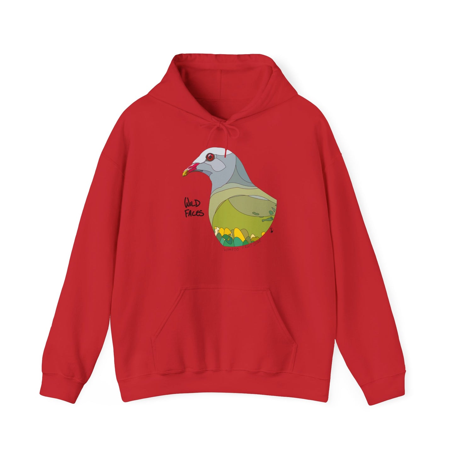 Wompoo Fruit Dove | Unisex Heavy Blend™ Hooded Sweatshirt