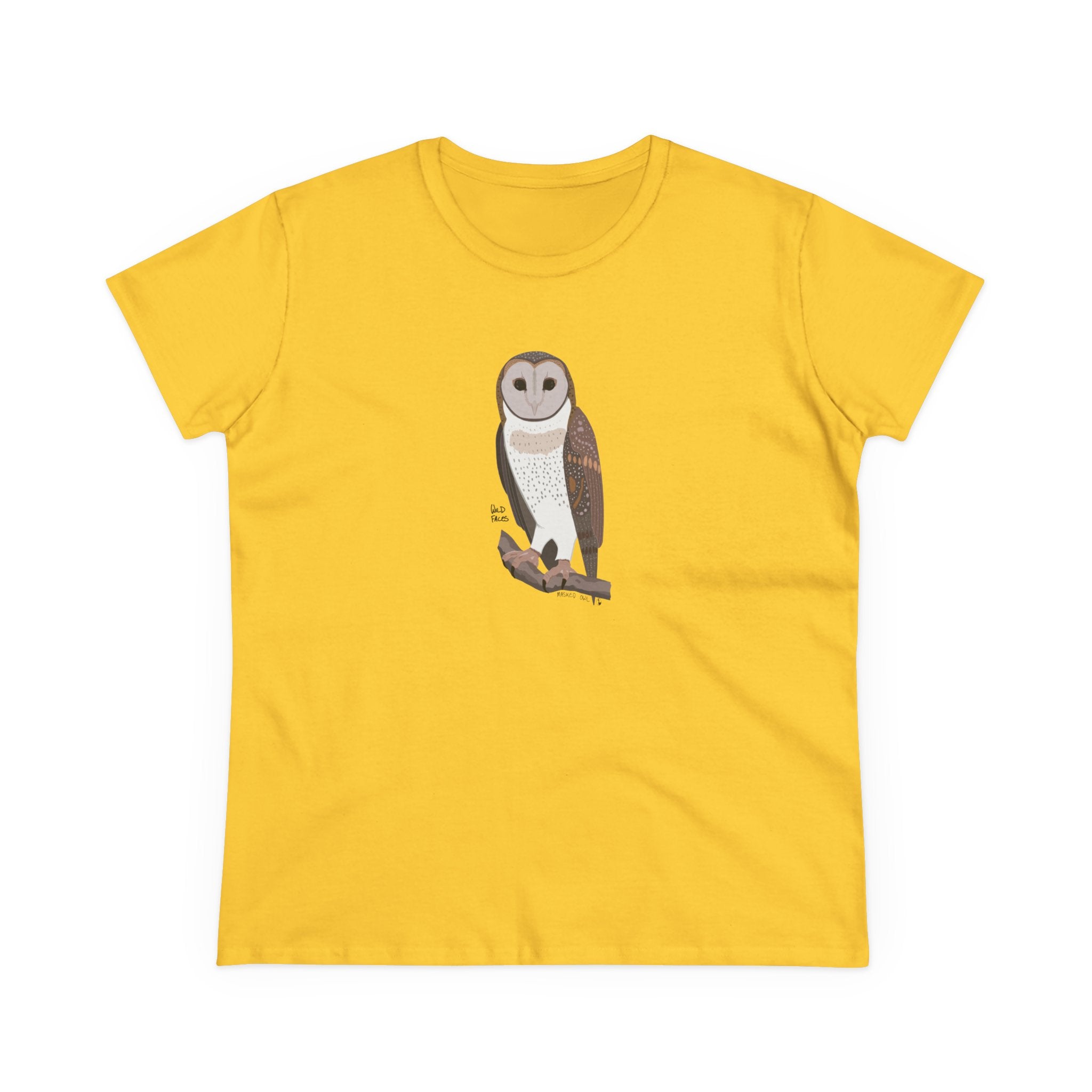 Masked Owl - Women's Midweight Cotton Tee