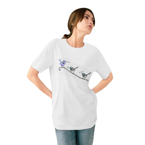 A trio of Fairy-wrens (splendid, superb and lovely) | Organic Staple T-shirt Printify