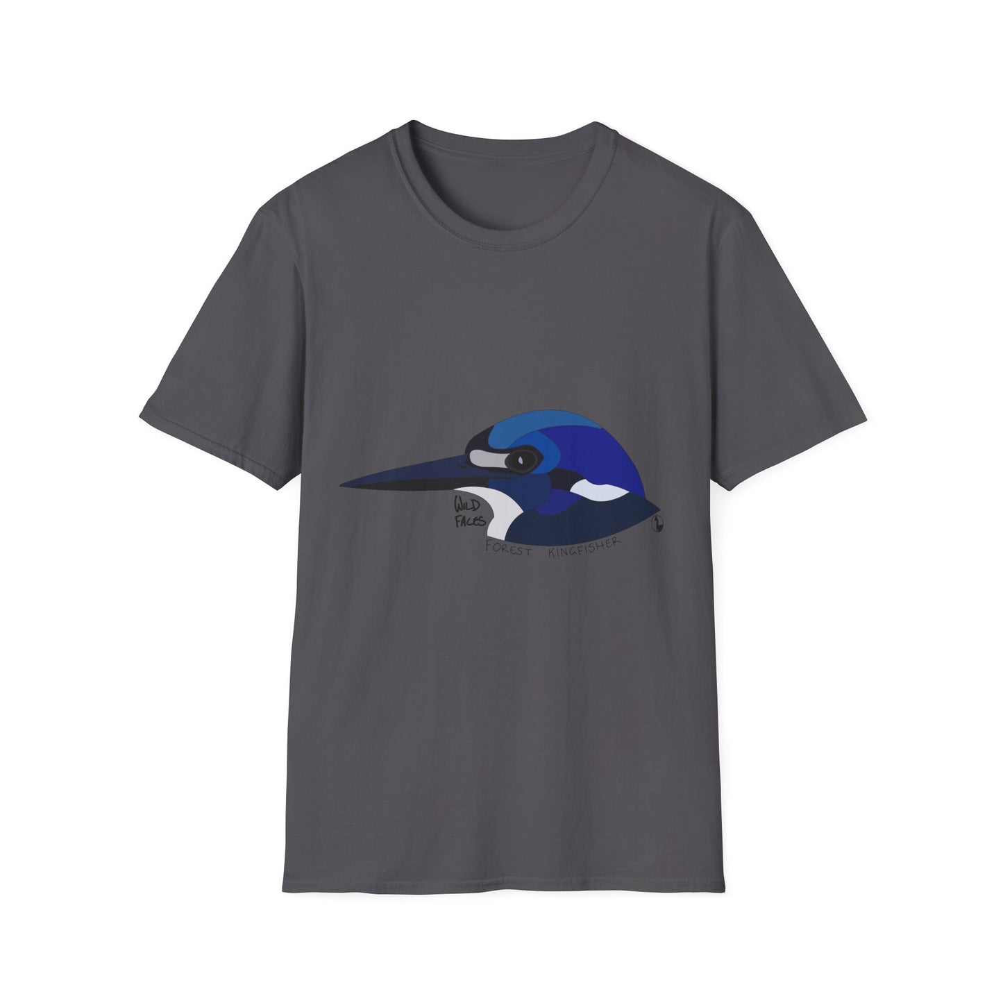 Forest Kingfisher - Unisex Softstyle T-Shirt Printify