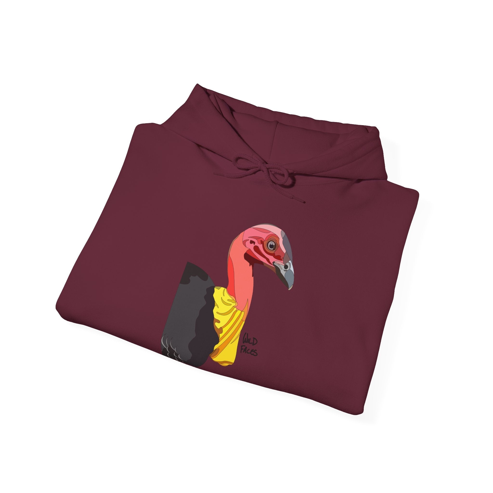 Australian Brush-turkey | Unisex Heavy Blend™ Hooded Sweatshirt Printify