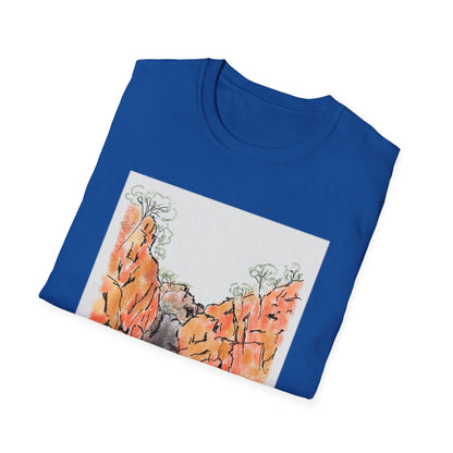 Southern Rockhole, Nitmiluk- Unisex Softstyle T-Shirt