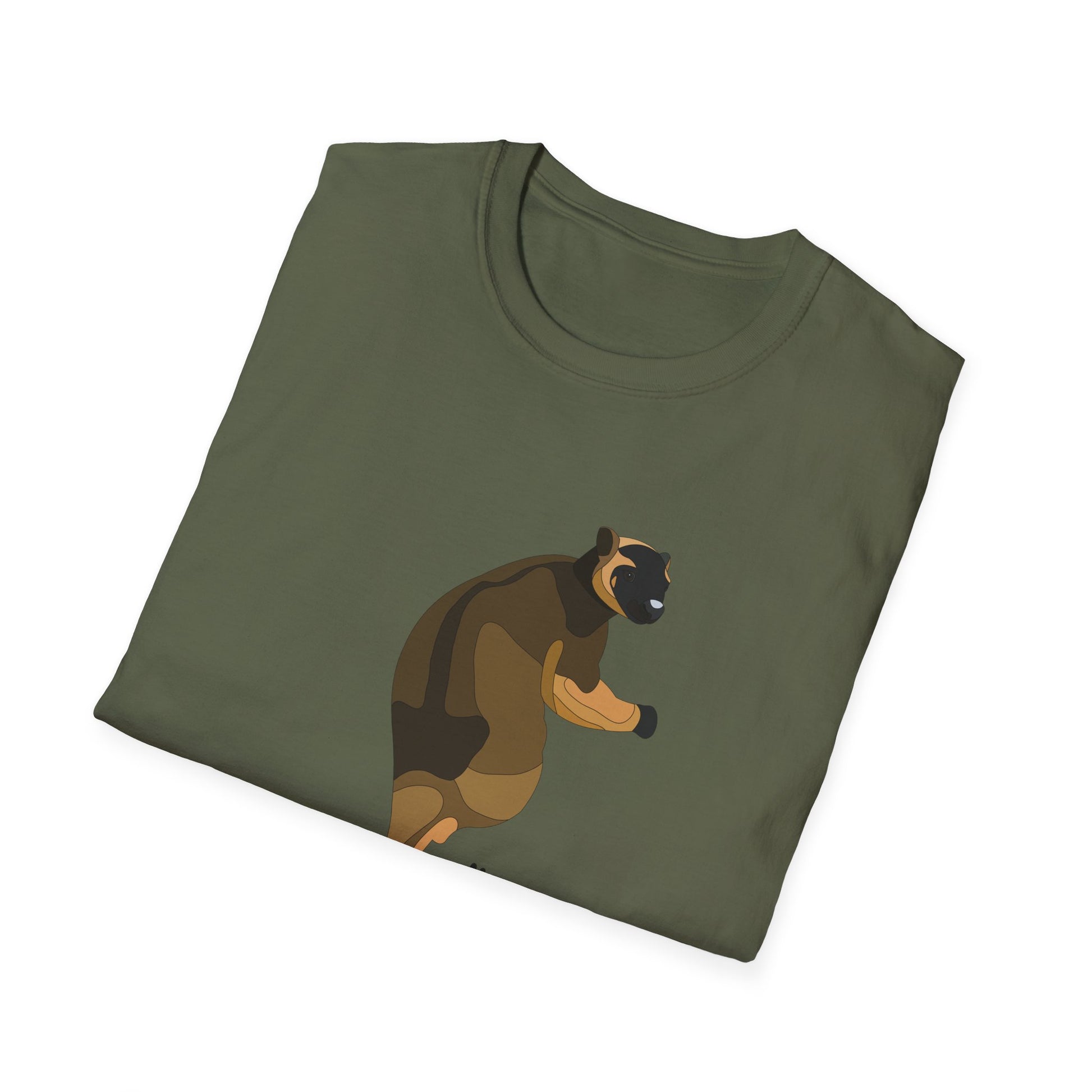 Lumholtz's Tree Kangaroo - Unisex Softstyle T-Shirt Printify