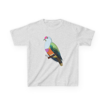 Rose-crowned Fruit Dove | Kids Heavy Cotton™ Tee