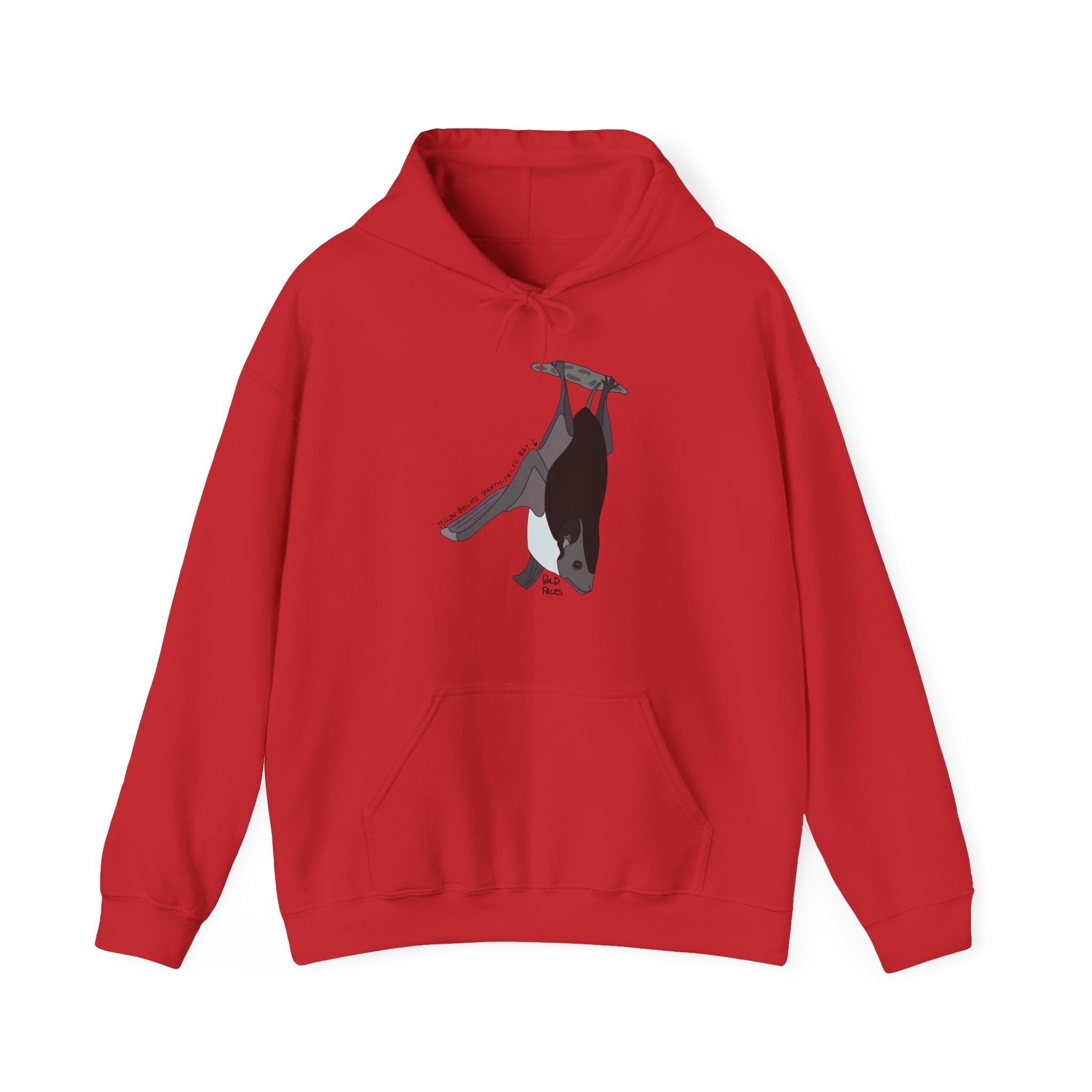 Yellow-bellied Sheath-tailed Bat | Unisex Heavy Blend™ Hooded Sweatshirt Printify