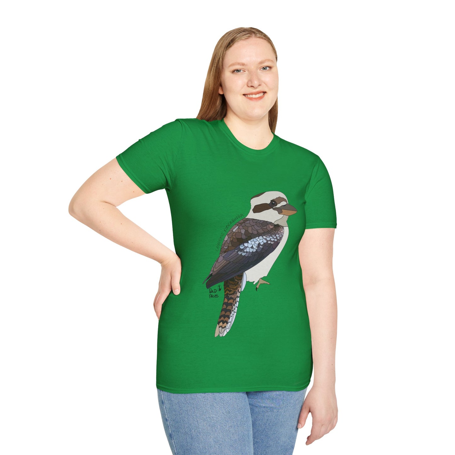 Laughing Kookaburra - Unisex Softstyle T-Shirt