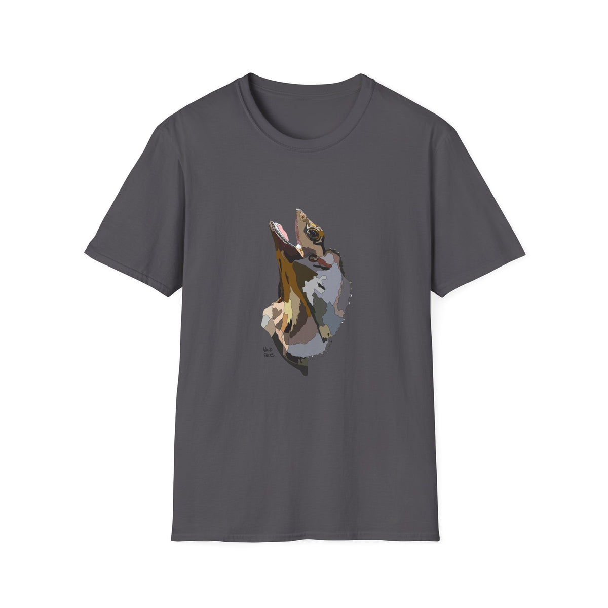 Frilled-neck Lizard - Unisex Softstyle T-Shirt