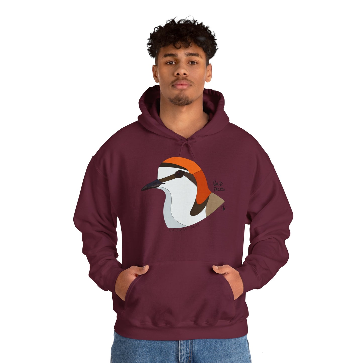 Red-capped Plover | Unisex Heavy Blend™ Hooded Sweatshirt