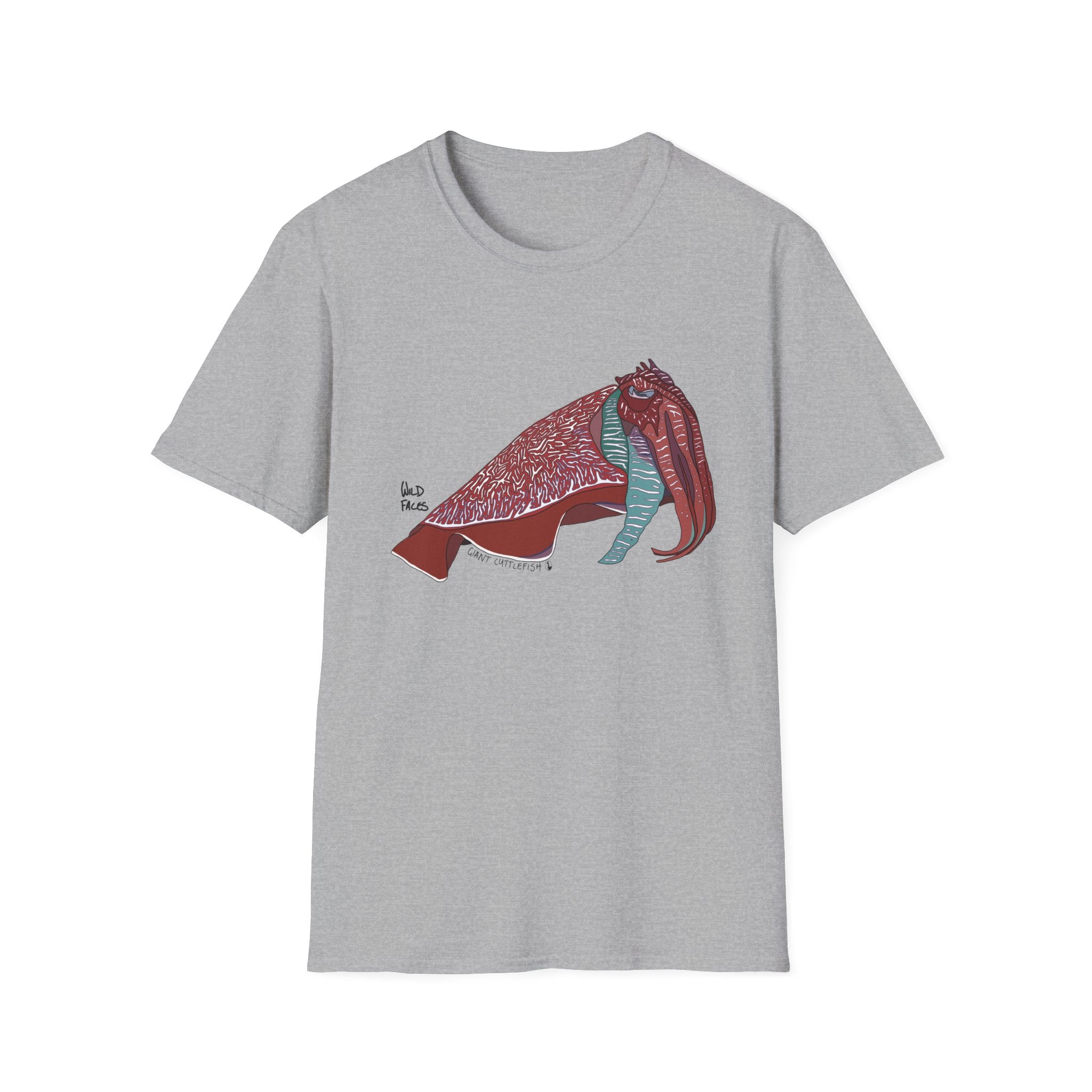 Giant Cuttlefish - Unisex Softstyle T-Shirt