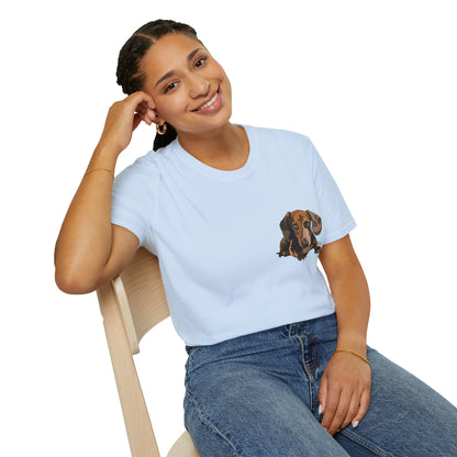 Dachshund (small body) - Unisex Softstyle T-Shirt