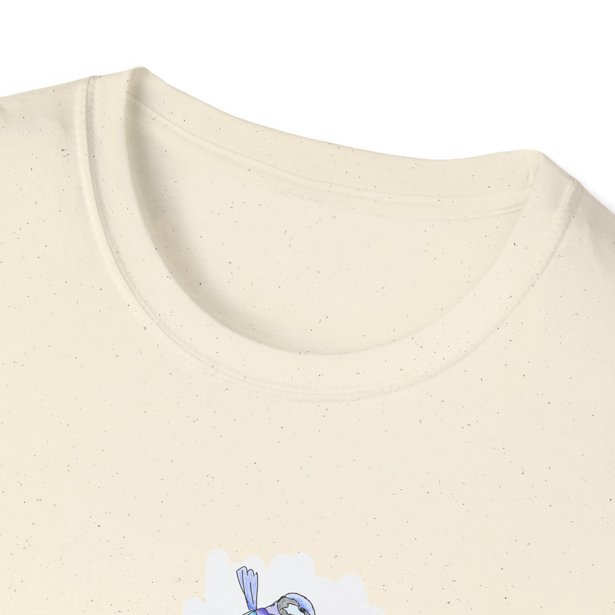 A trio of  Fairy-wrens (spendid, superb and lovely) - Small design - Unisex Softstyle T-Shirt Printify