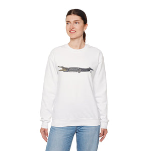 Saltwater Crocodile Sweatshirt | Unisex Heavy Blend™ Crewneck Printify