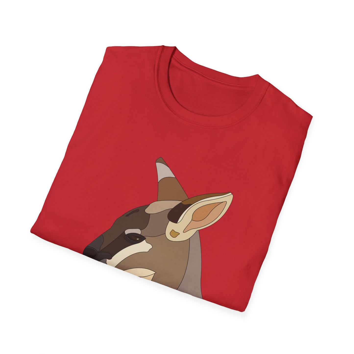 Whiptail Wallaby - Unisex Softstyle T-Shirt Printify