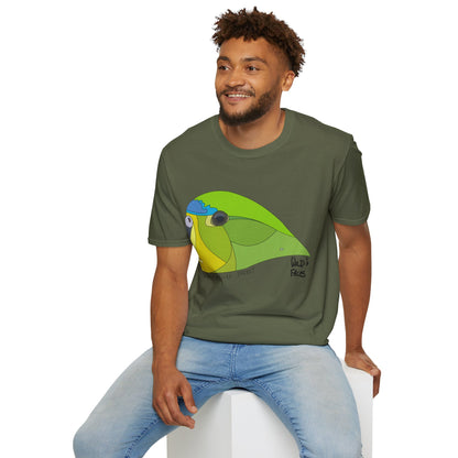 Orange-bellied Parrot - Unisex Softstyle T-Shirt