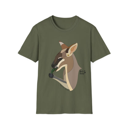 Whiptail Wallaby - Unisex Softstyle T-Shirt Printify