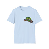 White-lipped Tree Frog - Small design - Unisex Softstyle T-Shirt