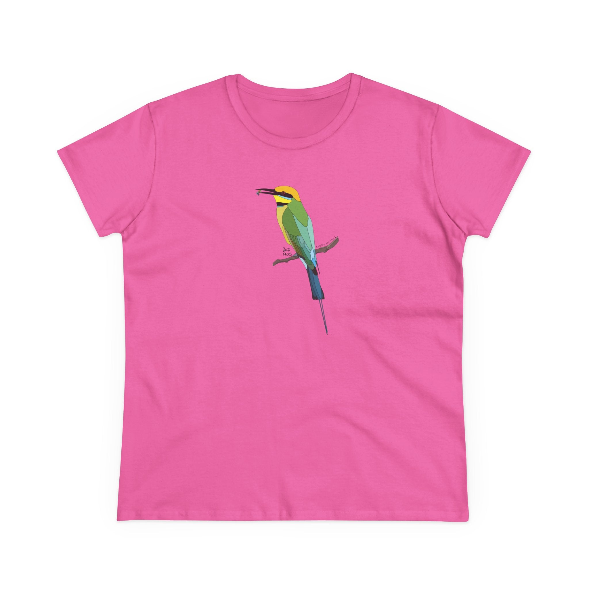 Rainbow Bee-eater - Women's Midweight Cotton Tee