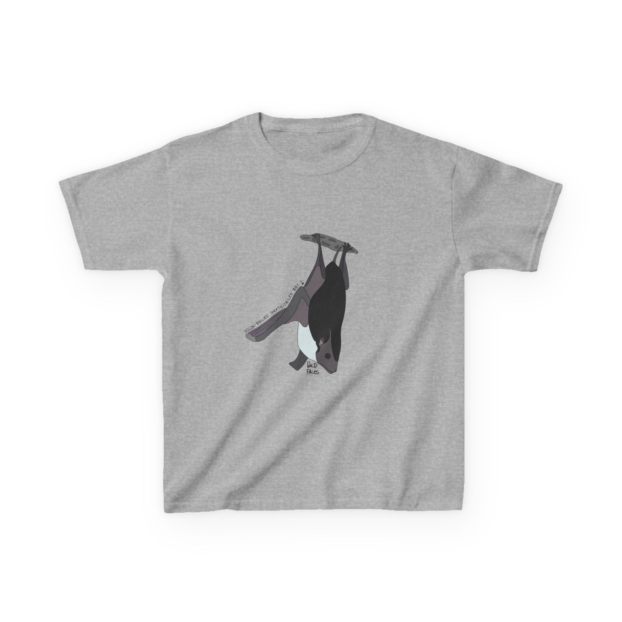 Yellow-bellied Sheath-tailed | Kids Heavy Cotton™ Tee Printify