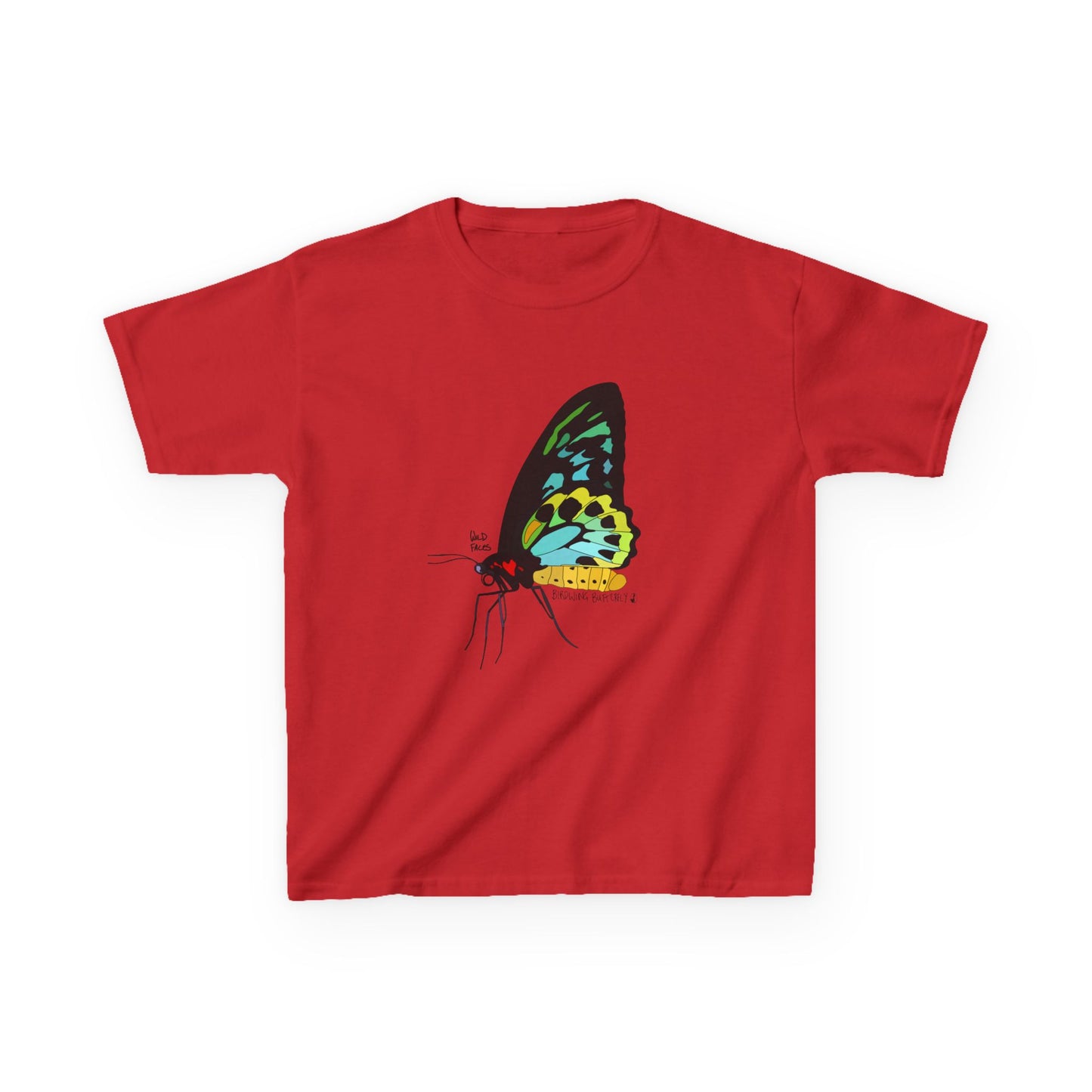 Birdwing Butterfly | Kids Heavy Cotton™ Tee