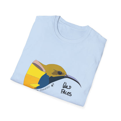 Olive-backed Sunbird - Unisex Softstyle T-Shirt Printify