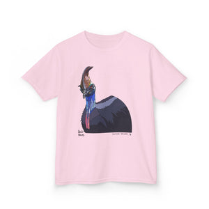 Southern Cassowary | Kids Heavy Cotton™ Tee Printify