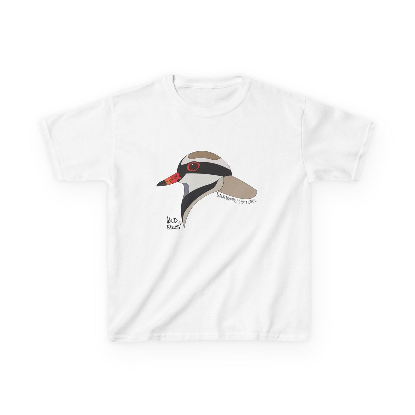 Black-fronted Dotterel | Kids Heavy Cotton™ Tee