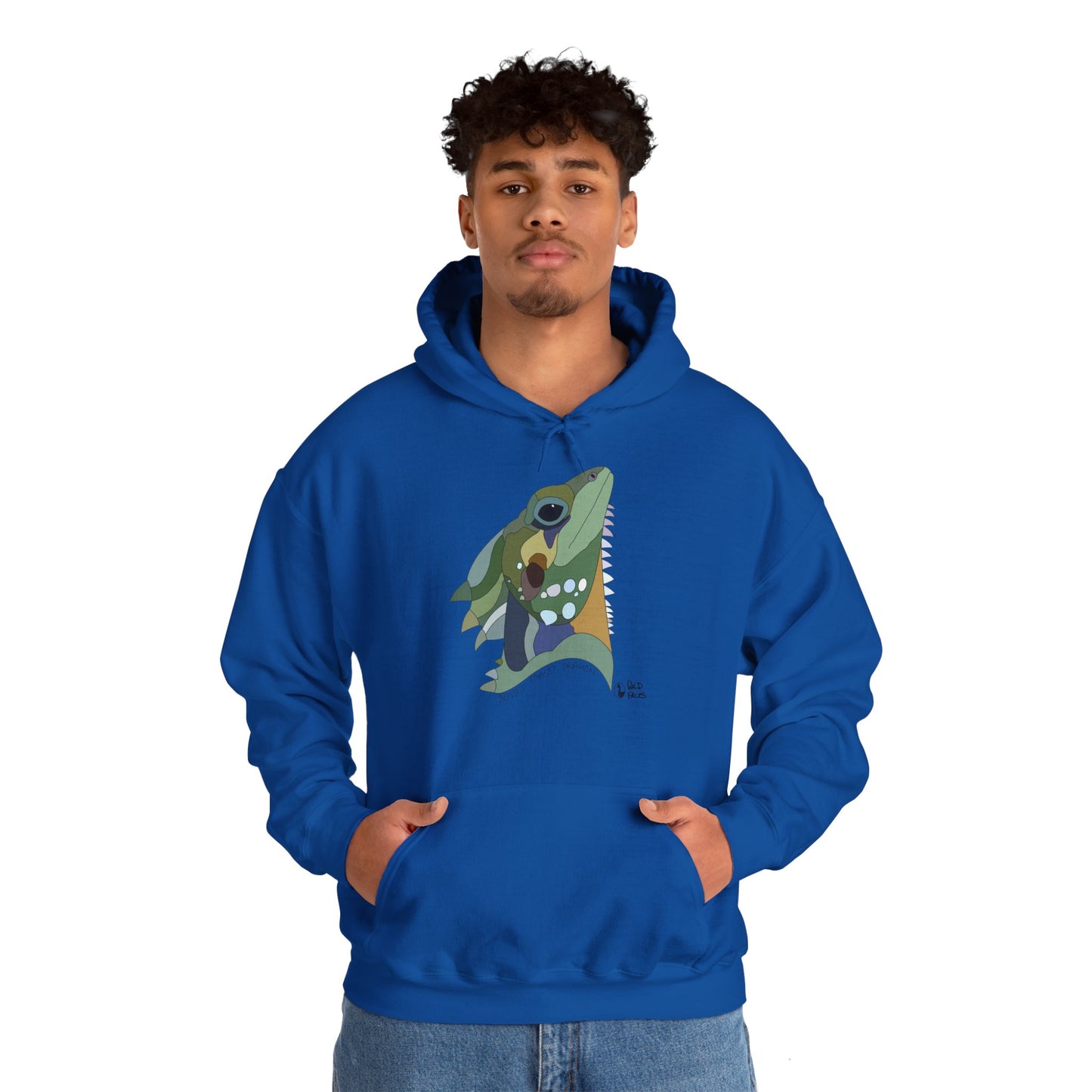 Boyd's Forest Dragon | Unisex Heavy Blend™ Hooded Sweatshirt