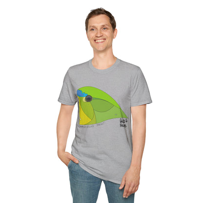 Orange-bellied Parrot - Unisex Softstyle T-Shirt