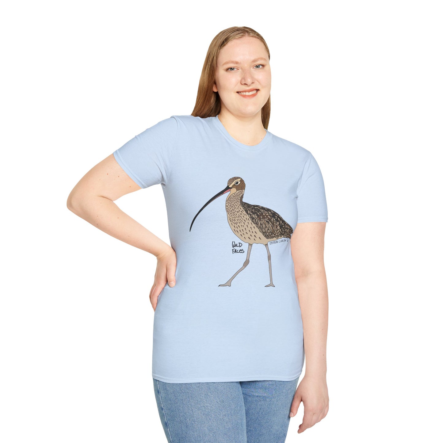 Eastern Curlew- Unisex Softstyle T-Shirt